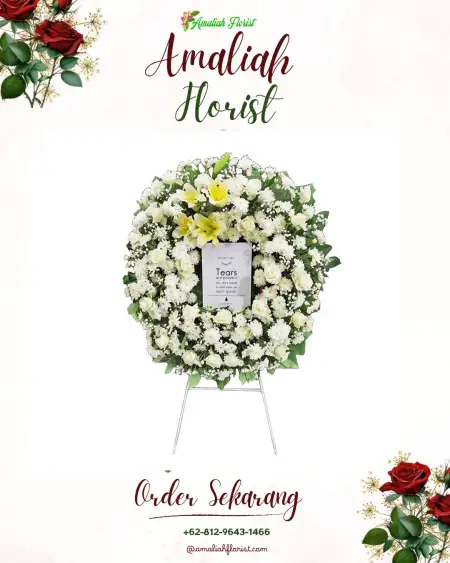 Krans Bunga Duka Kampung Laut